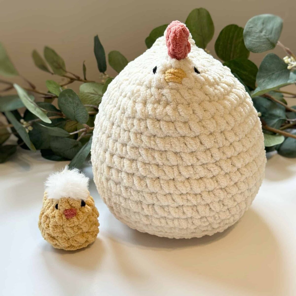 Mama and Mini Mabel Chicken™ CROCHET PATTERN