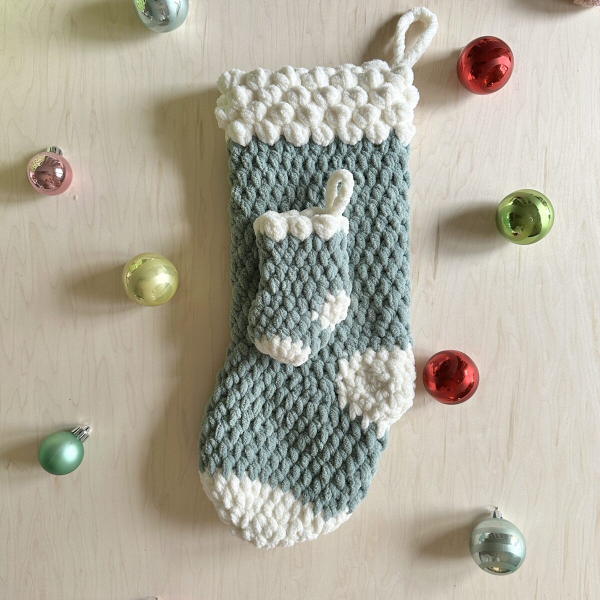Bobble Stocking (Bundle) CROCHET PATTERN