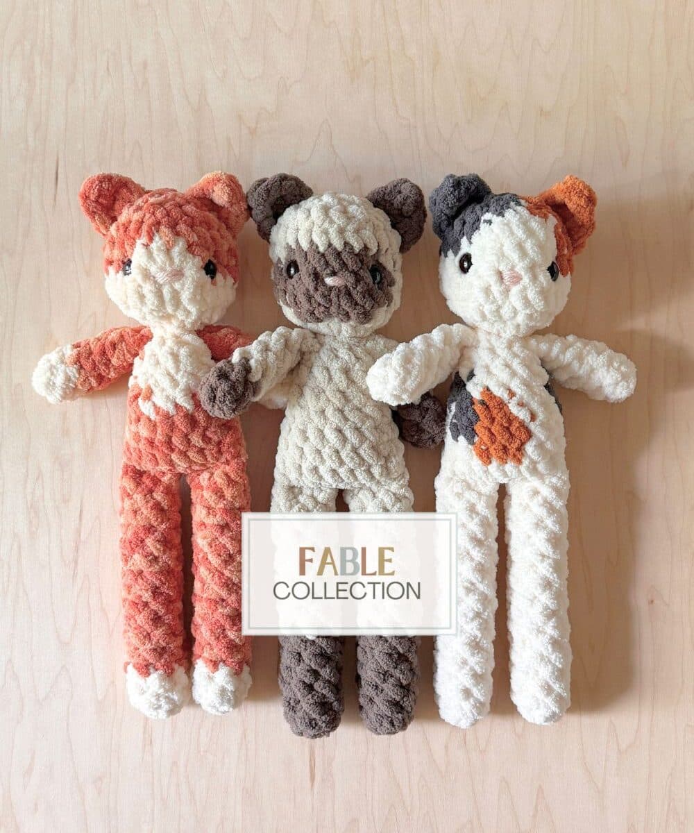 Tilly Cat + Bedtime Bundle CROCHET PATTERN (Fable Collection)