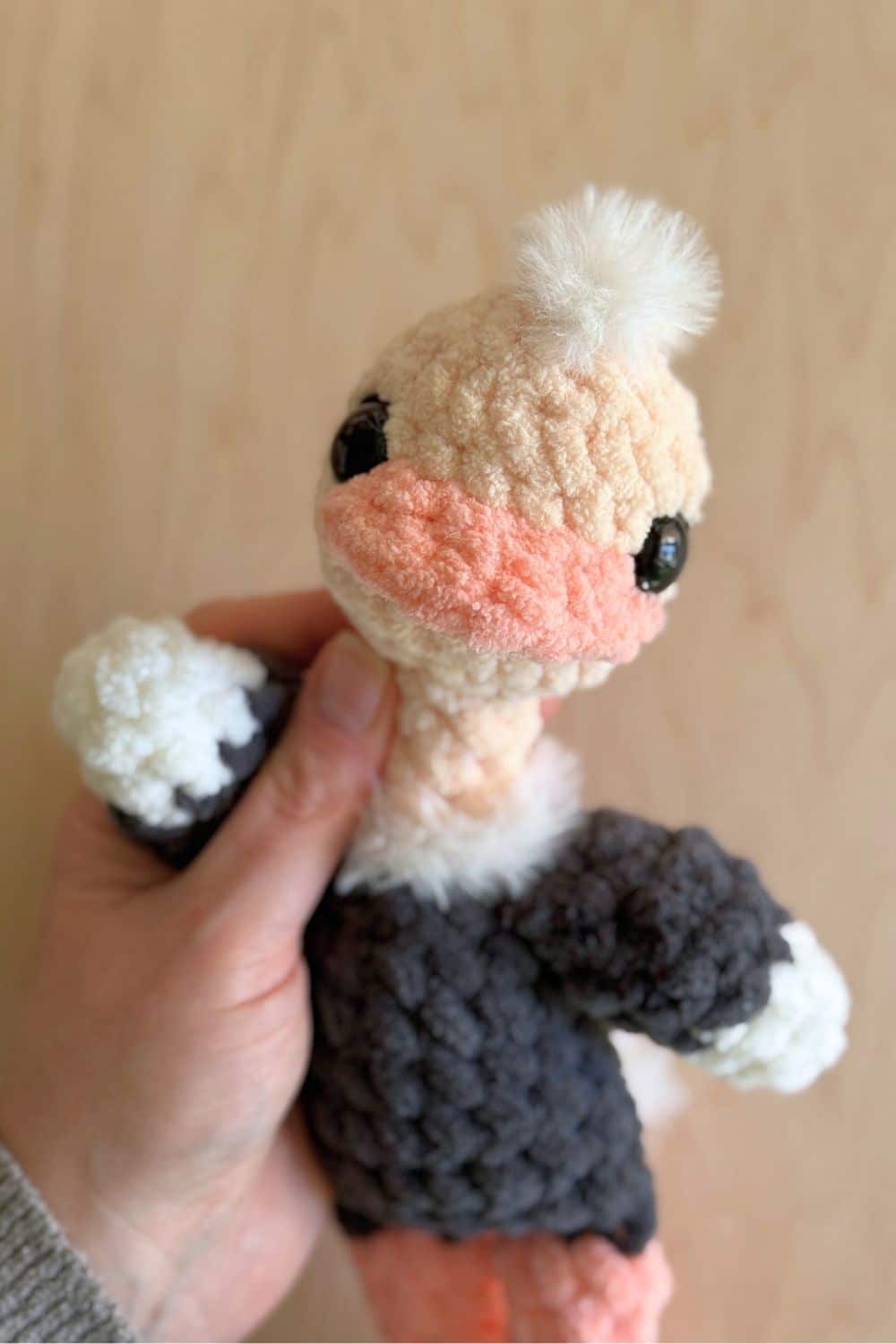Ellie Ostrich CROCHET PATTERN (Fable Collection) - Image 5