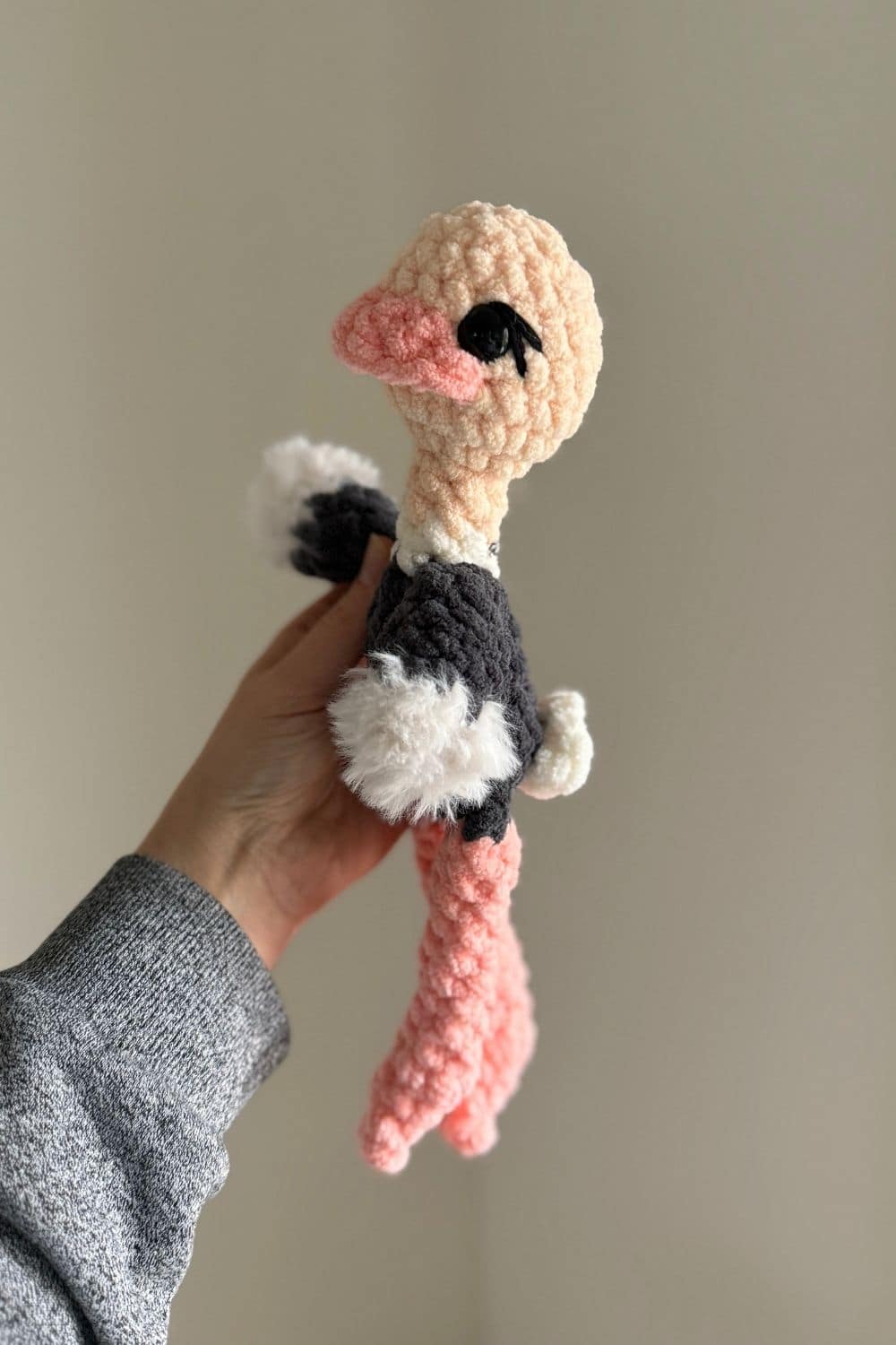 Ellie Ostrich CROCHET PATTERN (Fable Collection) - Image 2