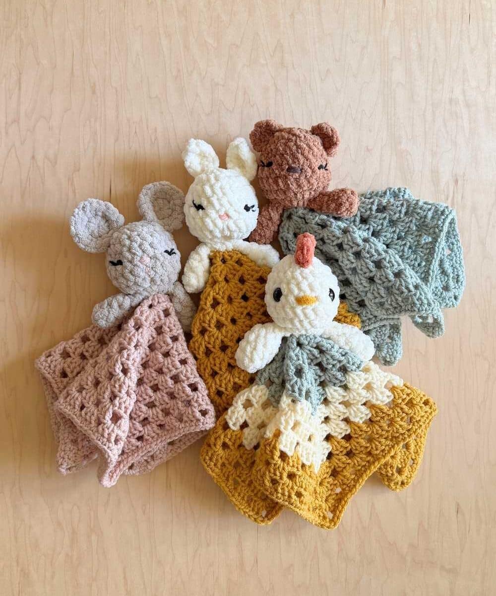 Blanket Baby Lovey Mod CROCHET PATTERN