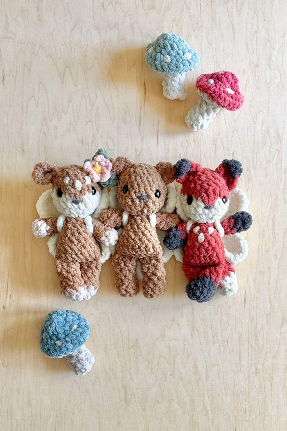 Fable Baby Woodland BUNDLE (Bear, Fox and Fawn Fable Collection CROCHET PATTERNS) - Image 2