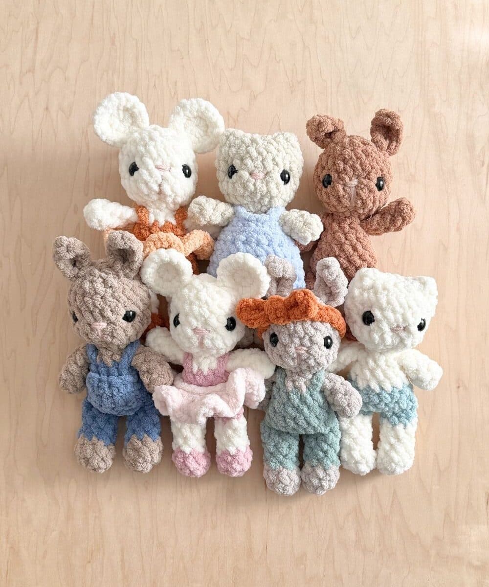 Crochet baby animals