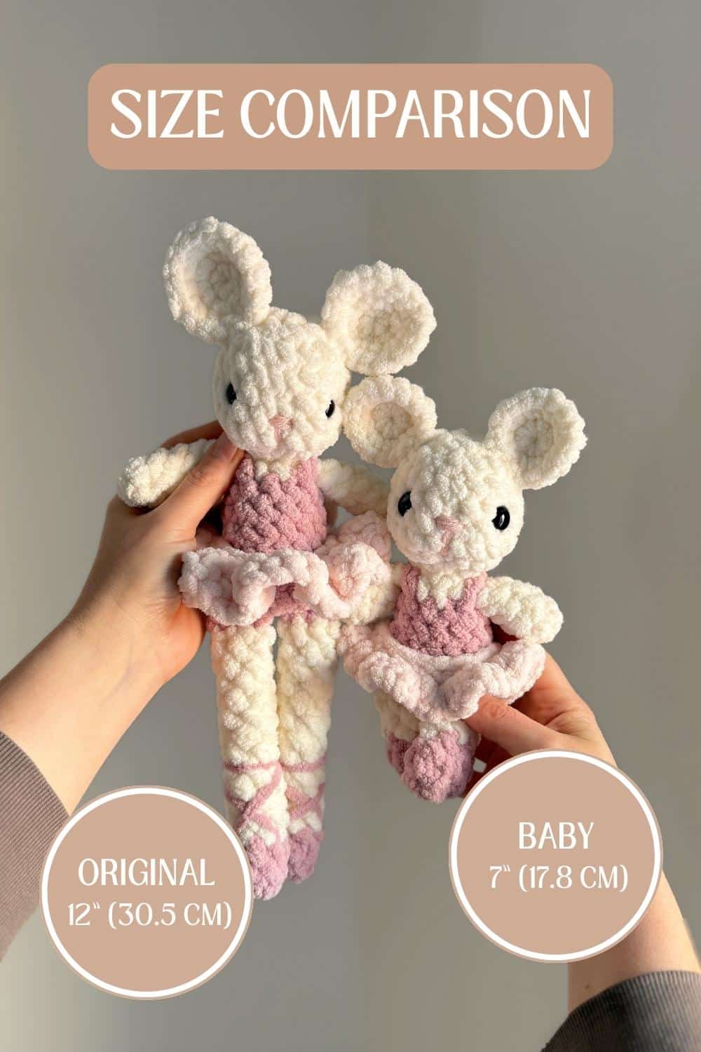 Fable Baby BUNDLE (Kitty, Bunny and Mouse Fable Collection CROCHET PATTERNS) - Image 12
