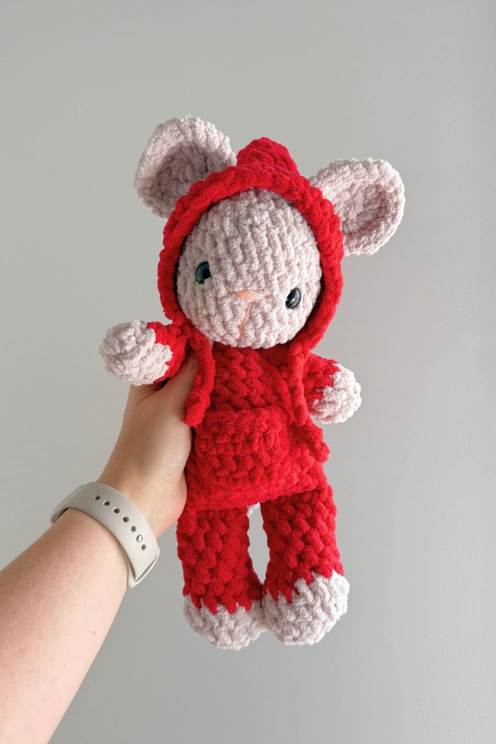 LOFTY Mouse in the House Mod CROCHET PATTERN with printable kit (Mouse pattern not included) - Image 2