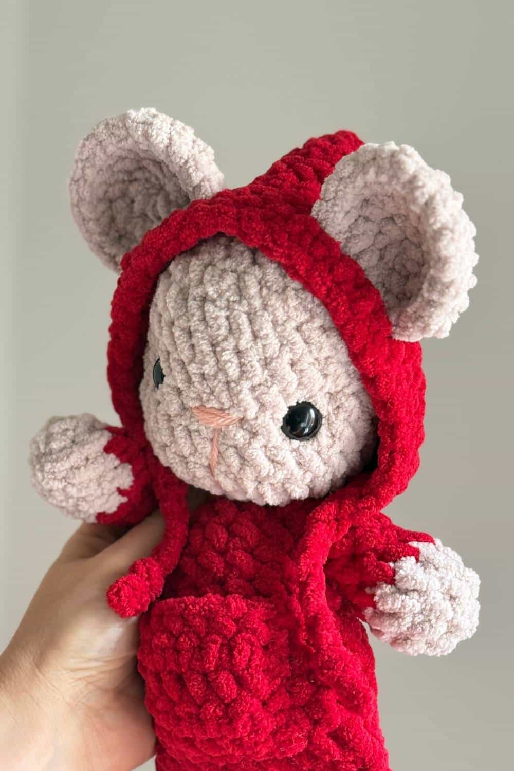 LOFTY Mouse in the House Mod CROCHET PATTERN with printable kit (Mouse pattern not included) - Image 5